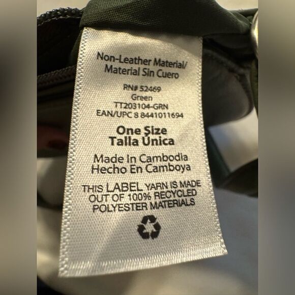 Time and Tru Crossbody Sage Green - Picture 4 of 6